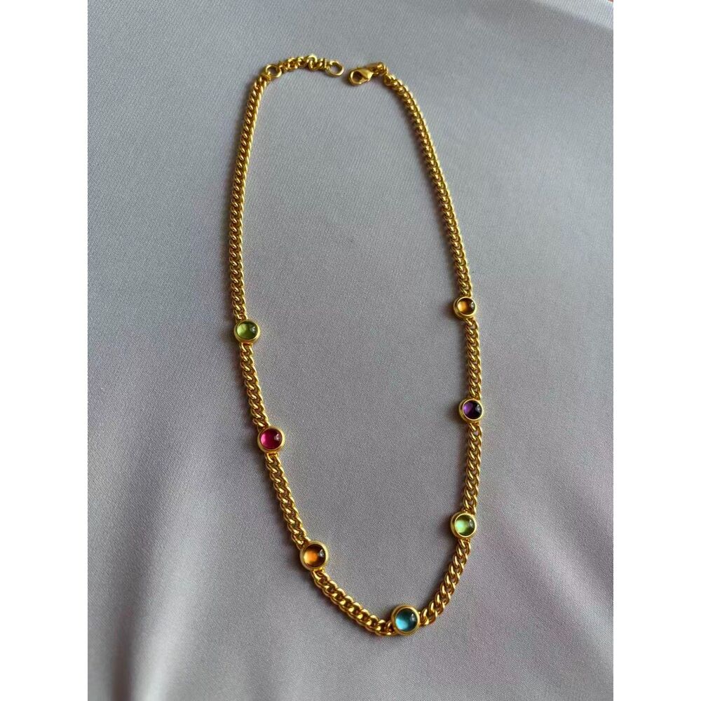 Brand new. $175 Julie Vos Dolce Delicate Station Necklace.